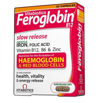 FEROGLOBIN B12 SPORO OSLOBAĐANJE 30 kapsula 