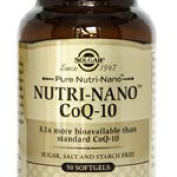 SOLGAR NUTRINANO CoQ10 50X30 mg 