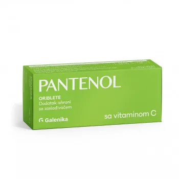 PANTENOL + VITAMIN C ORIBLETE 20 kom. 