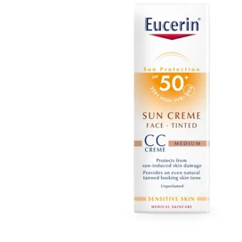 EUCERIN SUN TONIRANA KREMA F50 TAMNIJA NIJANSA 50 ml 