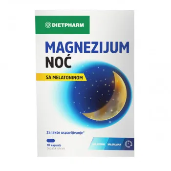 DIETPHARM MAGNEZIJUM NOĆ 10 kapsula 