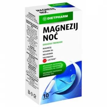 DIETPHARM MAGNEZIJUM NOĆ 10 kapsula 