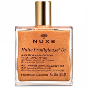 NUXE HUILE PRODIGIEUSE ČAROBNO SUVO ULJE SA ZLATNIM SJAJEM  50ml 