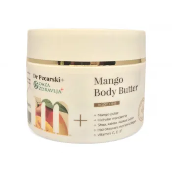 DR PECARSKI+ OAZA ZDRAVLJA MANGO BODY BUTTER 200ML 