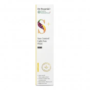 DR PECARSKI+ SUN CONTROL LIGHT FLUID SPF50 50ML 