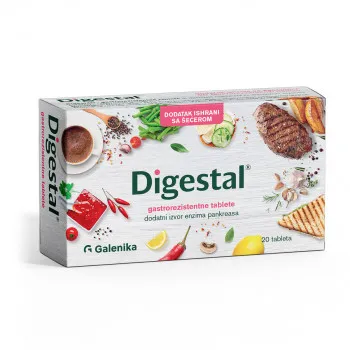 DIGESTAL 20 tableta 