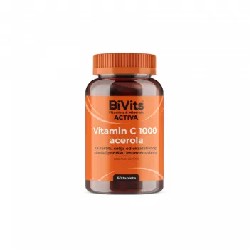 BIVITS ACTIVA VITAMIN C 1000 ACEROLA 60 tableta 