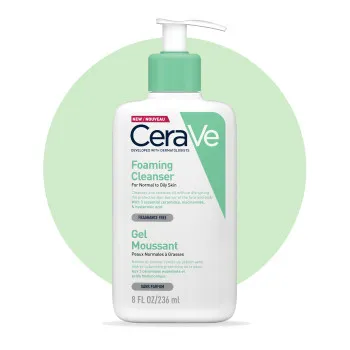 CERAVE PENA ZA ČIŠĆENJE ZA NORMALNU I MASNU KOŽU 236ML 