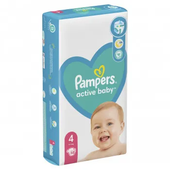 PAMPERS AB VPP PELENE 4 58 kom. 