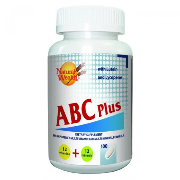 NATURAL WEALTH VITAMINI ABC+ 100 tableta 