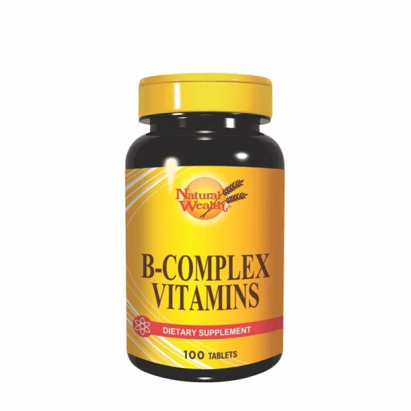 NATURAL WEALTH VITAMIN B KOMPLEKS 100 tableta 