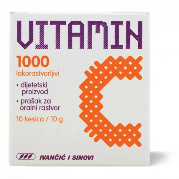 VITAMIN C 10x1000mg 