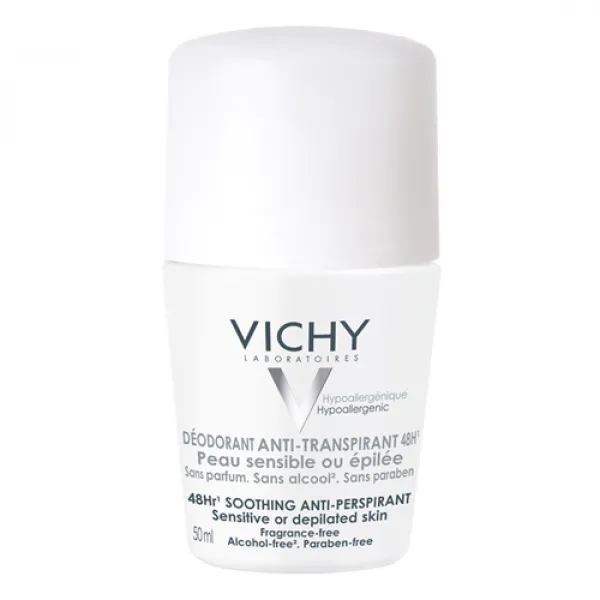 VICHY DÉODORANT ROLL-ON ZA OSETLJIVU I DEPILIRANU KOŽU 50 ML 