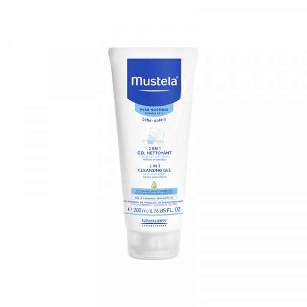 MUSTELA 2U1 ŠAMPON ZA PRANJE KOSE I TELA 200ml 