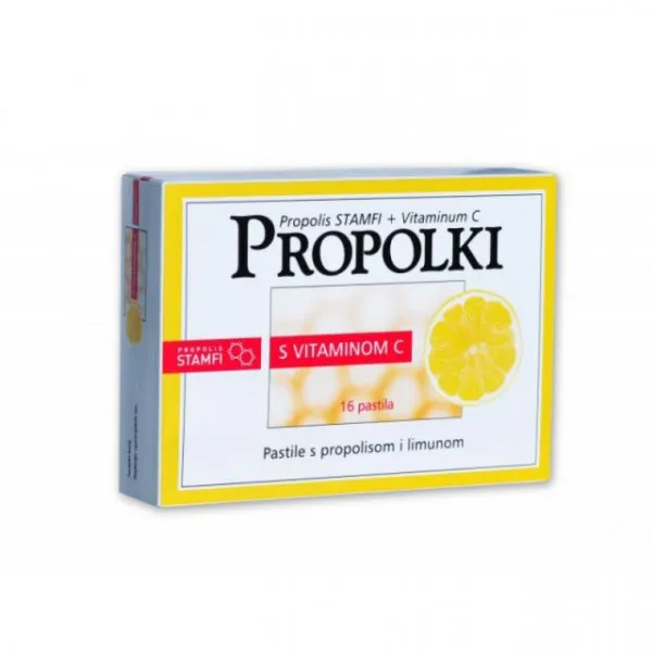 PROPOLKI PASTILE SA VITAMINOM C 16 kom. 