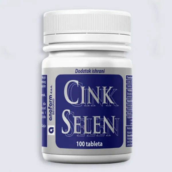 CINK-SELEN 100 tableta 