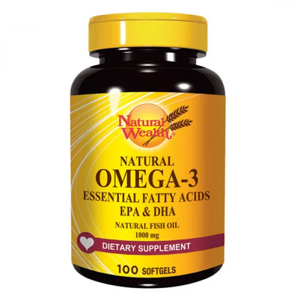 NATURAL WEALTH EPA OMEGA-3 TABLETE 100x1g 