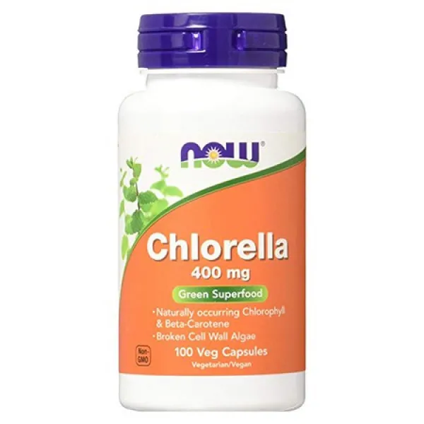 NOW CHLORELLA 100 kapsule 