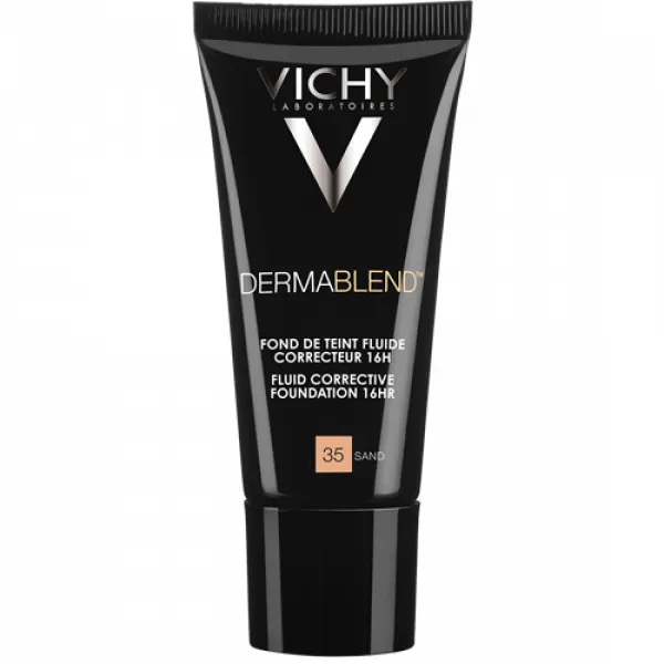 VICHY DERMABLEND TEČNI KOREKTIVNI PUDER SPF 35 30 ML 35 SAND 