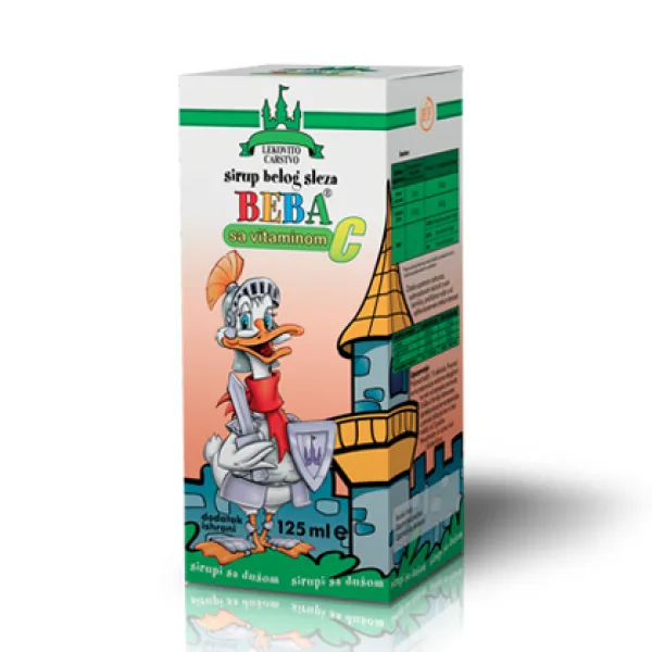 SIRUP BELI SLEZ BEBA + VITAMIN C 125ml 