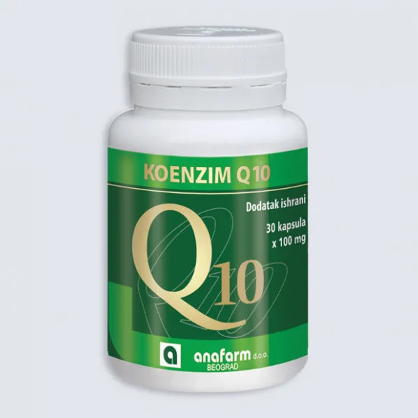 CO Q10 100 mg x 30 kapsula 