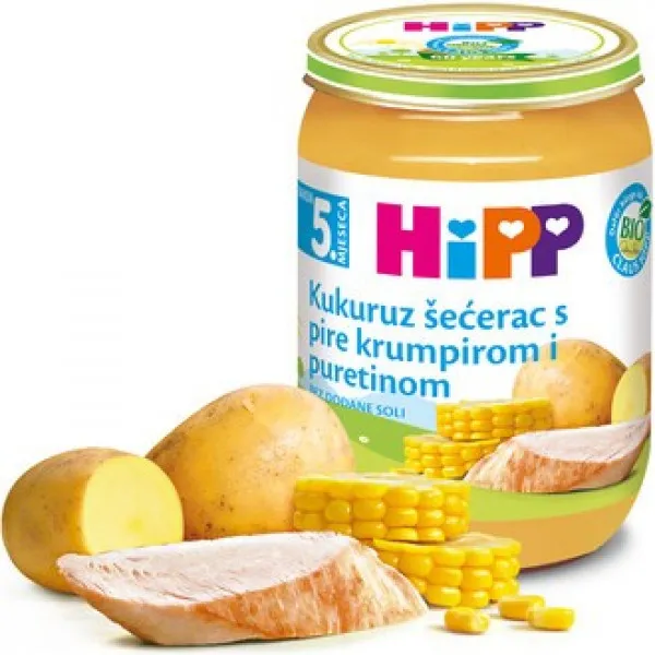 HIPP KAŠICA ĆURETINA OBROK 190g 