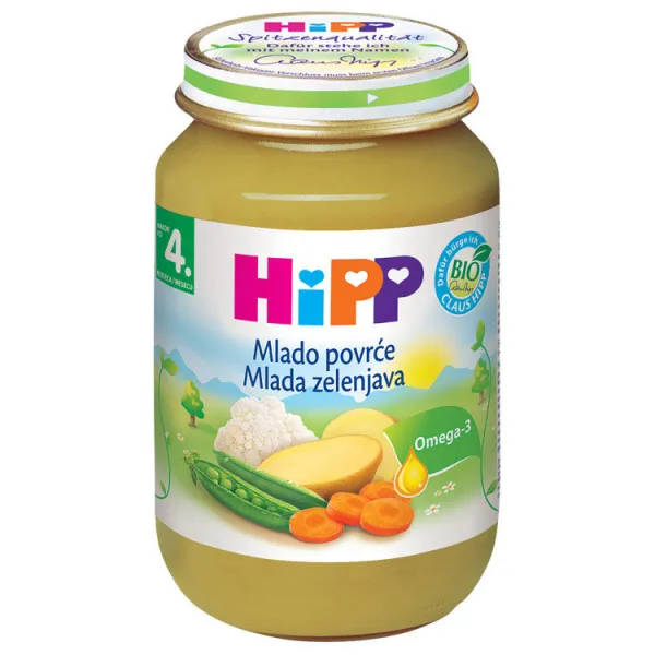 HIPP KAŠICA MLADO POVRĆE 190g 