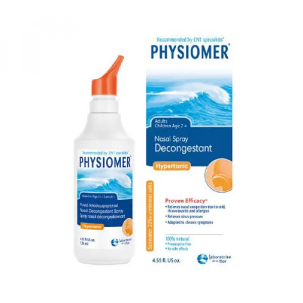 PHYSIOMER HYPERTONIC SPRAY 135ml 