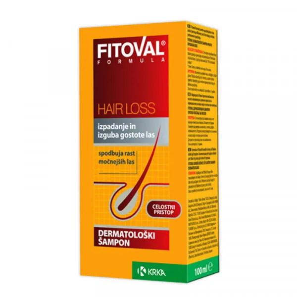 FITOVAL DERMATOLOŠKI ŠAMPON - OPADANJE KOSE 100ml 