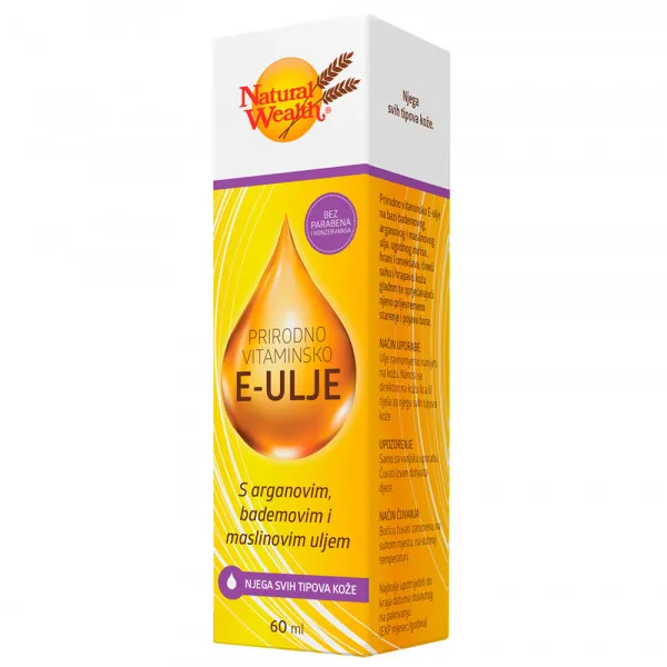 NATURAL WEALTH VITAMIN E ULJE 30.000IJ 74ml 