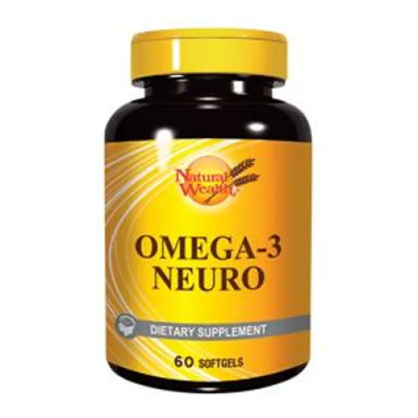 NATURAL WEALTH OMEGA 3 NEURO 60 kapsula 