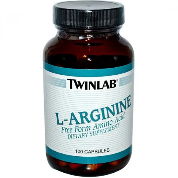 TWINLAB L-ARGININ kapsule 100x500mg 