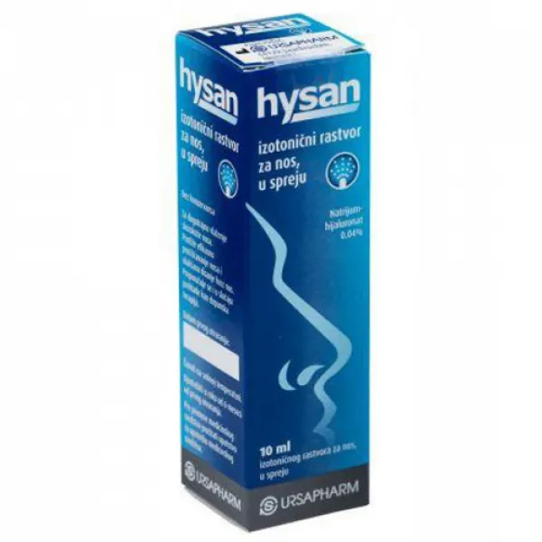 HYSAN SPREJ ZA NOS 10ml 