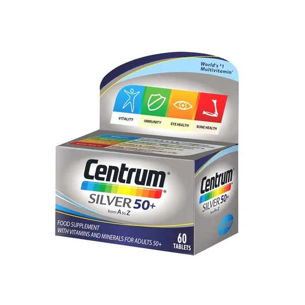 CENTRUM LUTEIN SILVER 50+ 60 tableta 