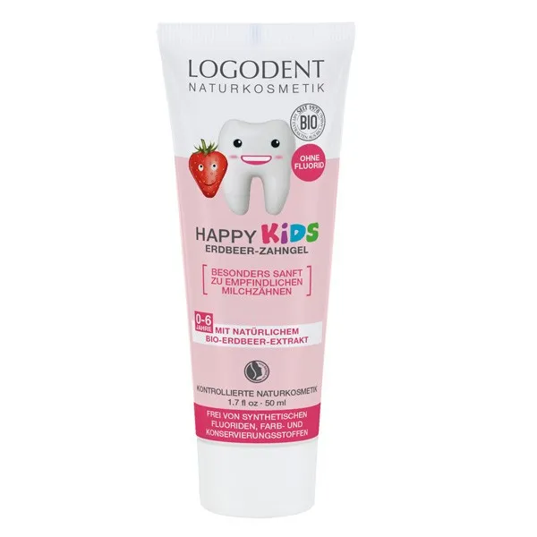 LOGONA PASTA ZA ZUBE KIDS - JAGODA 50ml 