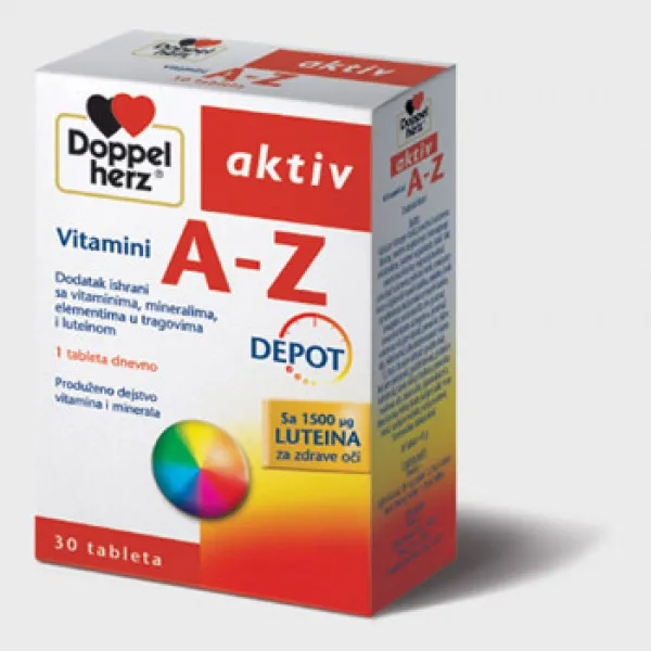 DOPPELHERZ VITAMINI A-Z 40 tableta 