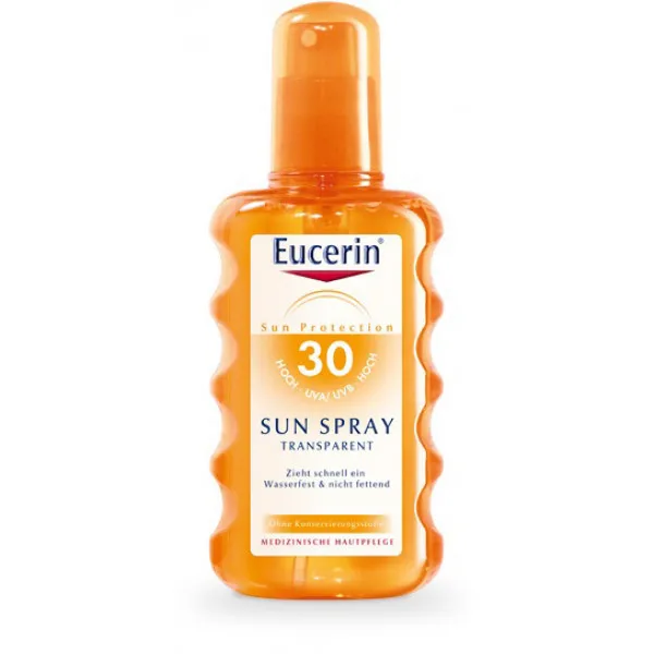 EUCERIN SUN SPREJ TRANSPARENTNI F30 200 ml 