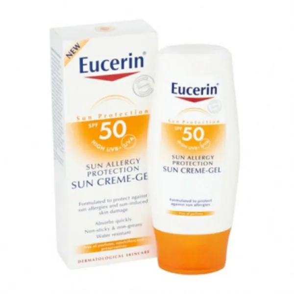 EUCERIN SUN ALERGIJSKI KREM-GEL F50 150 ml 