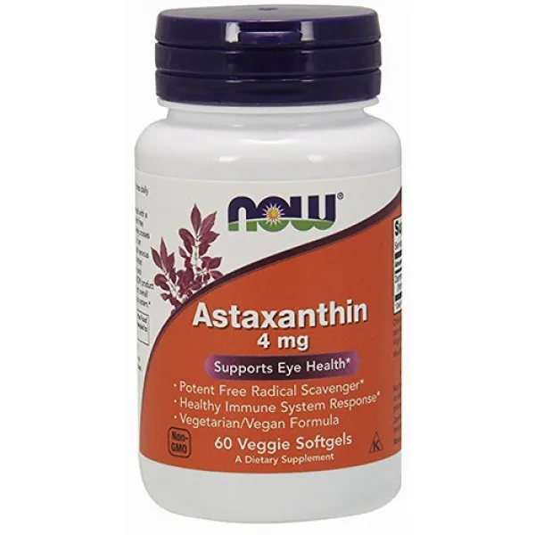 NOW ASTAXANTIN 4mg 60 kapsula 