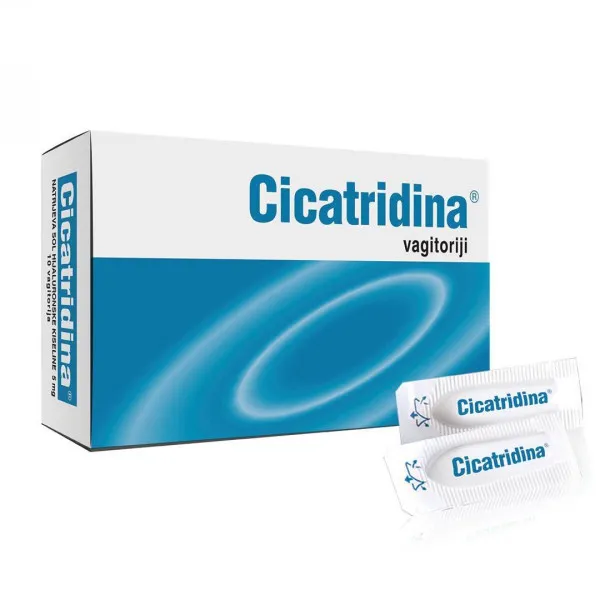 CICATRIDINA VAGINALETE 10 KOM. 