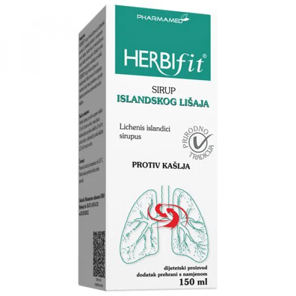 HERBIFIT SIRUP ISLANDSKOG LIŠAJA 150ml 