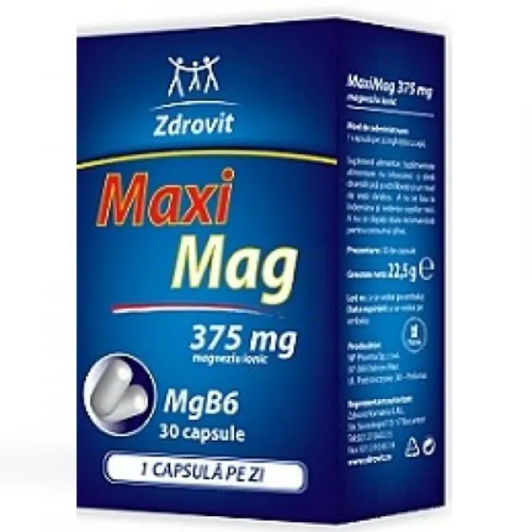 MAXI MAG kapsule 30x375mg 
