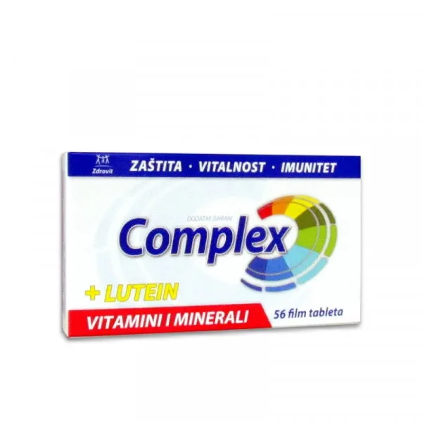 ZDROVIT COMPLEX VITAMINI/MINERALI 56 TABLETA 