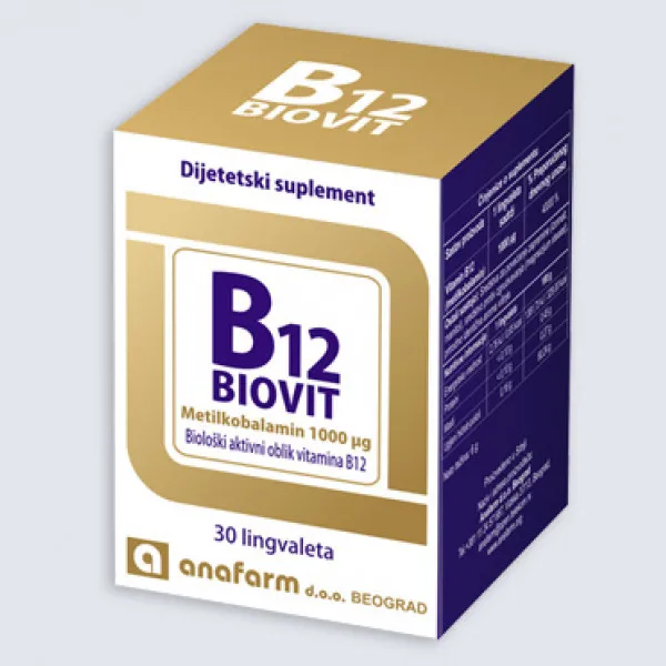 B12 BIOVIT 30 tableta 