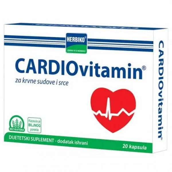 CARDIOVITAMIN 20 kapsula 