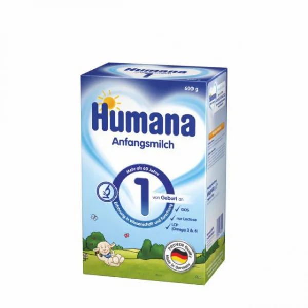 HUMANA 1 PB 600g 