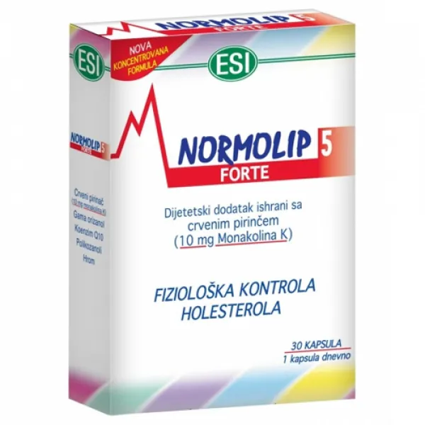 NORMOLIP 5 FORTE 30 kapsula 