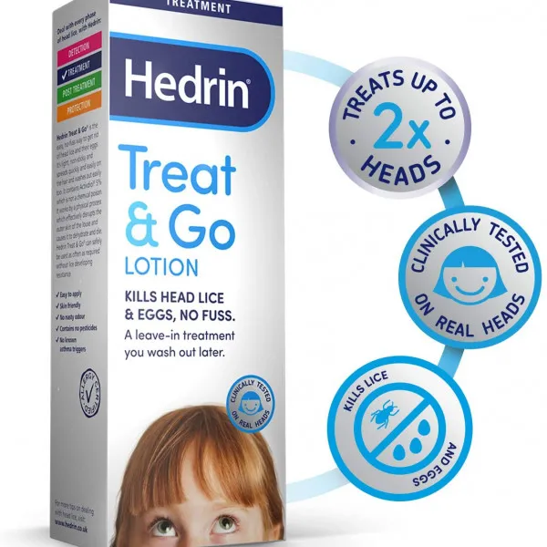 HEDRIN TREAT&GO LOSION 50ML 