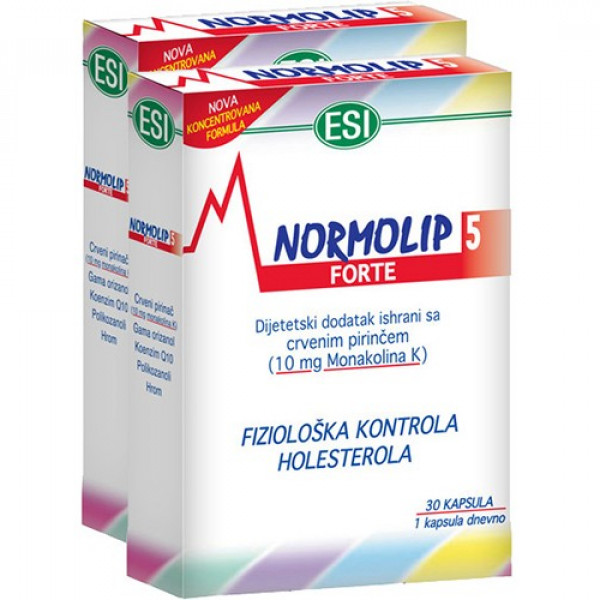 NORMOLIP 5 FORTE DUO PACK 