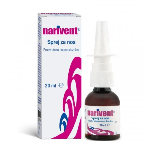 NARIVENT SPREJ ZA NOS 20ml 